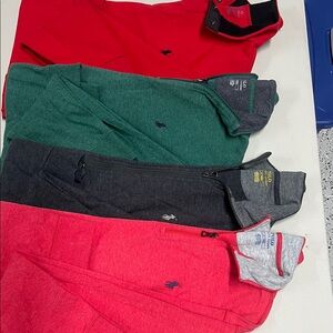 Polo by Ralph Lauren Red, Green, Charcoal, Pink Men’s Polo Bundle